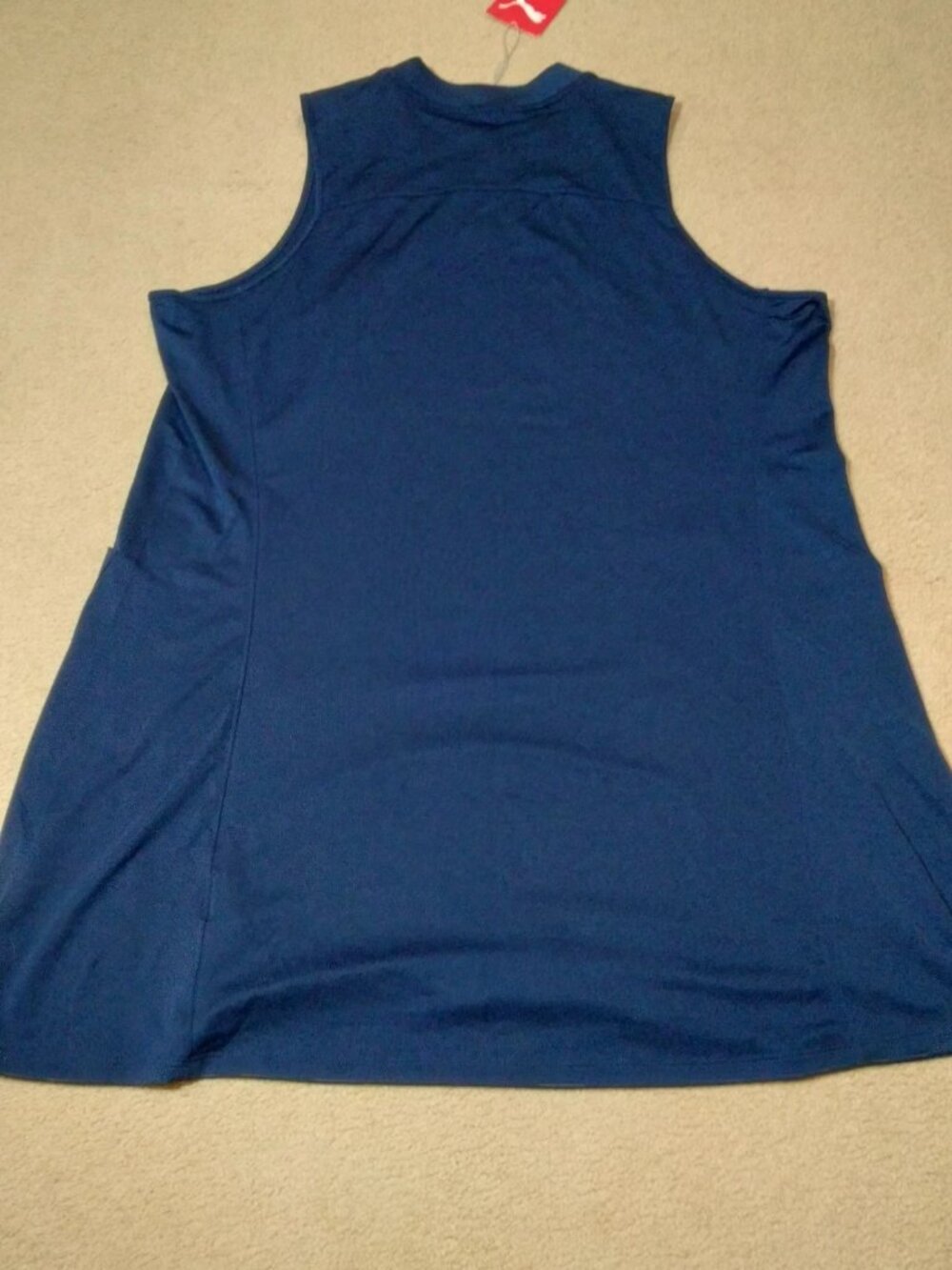 New Puma Golf Ladies Size XXL Farley Dress Navy Blazer Button Collar